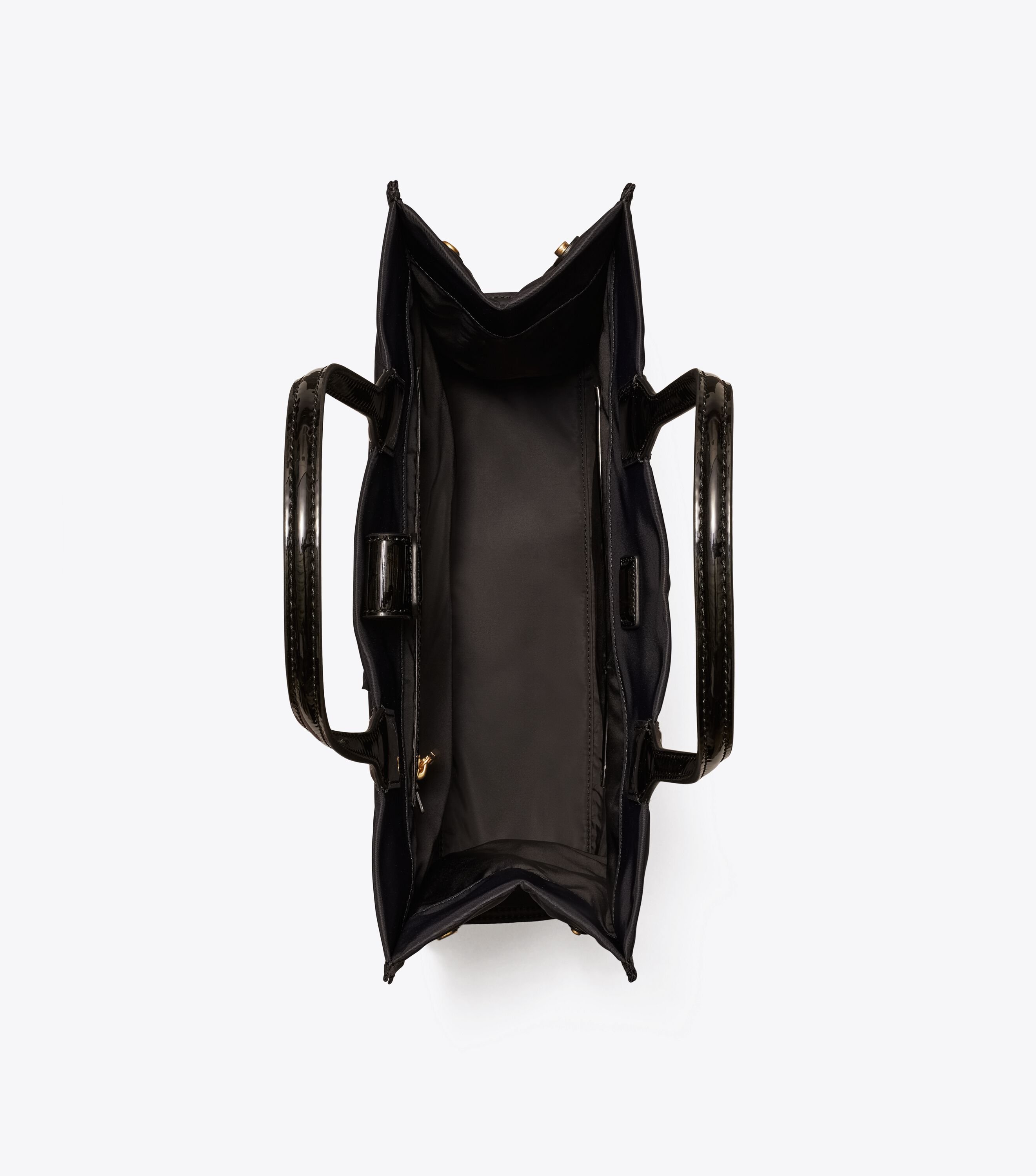 Ella patent nylon tote tory burch top