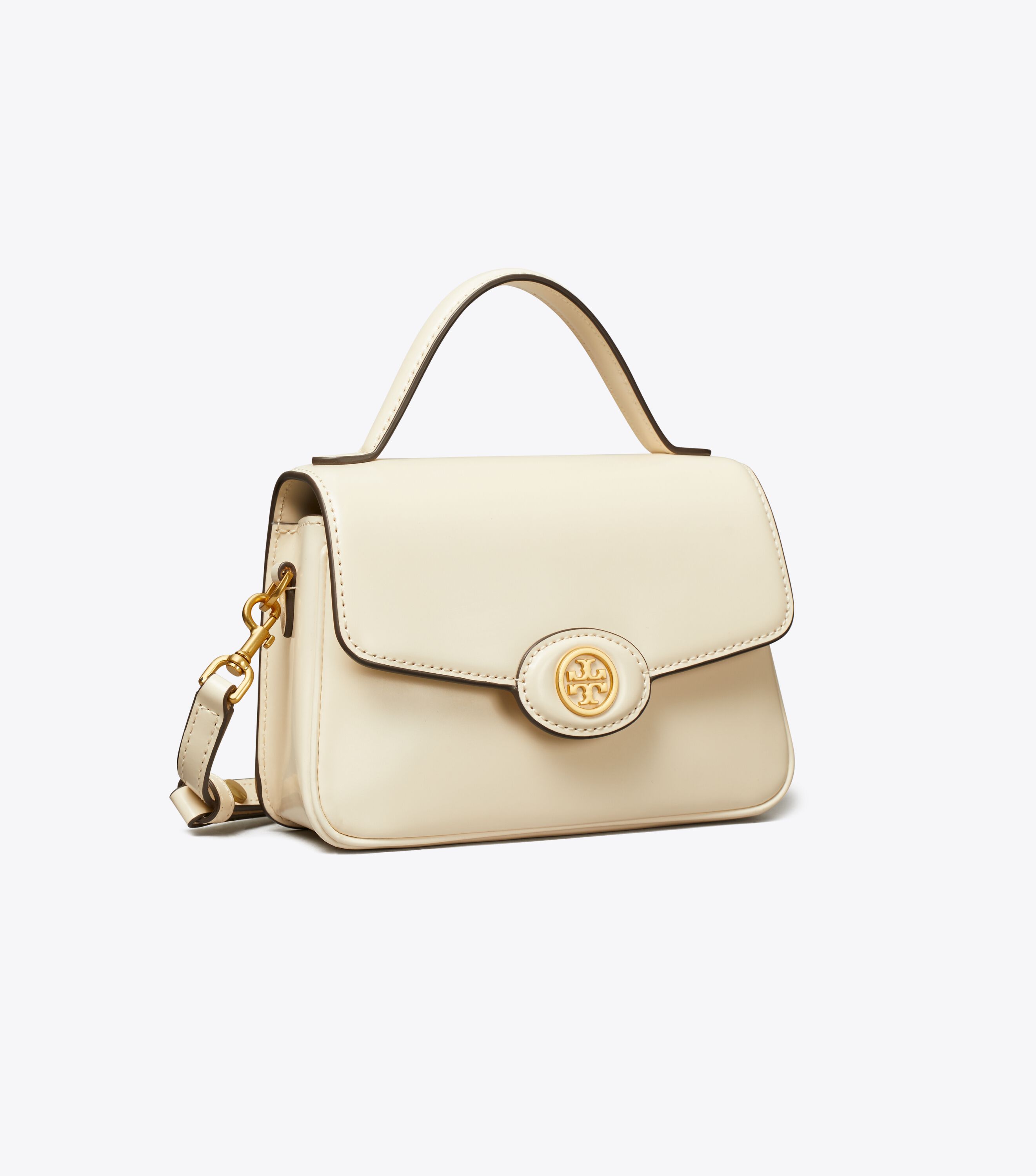 Tory burch robinson best sale top handle satchel