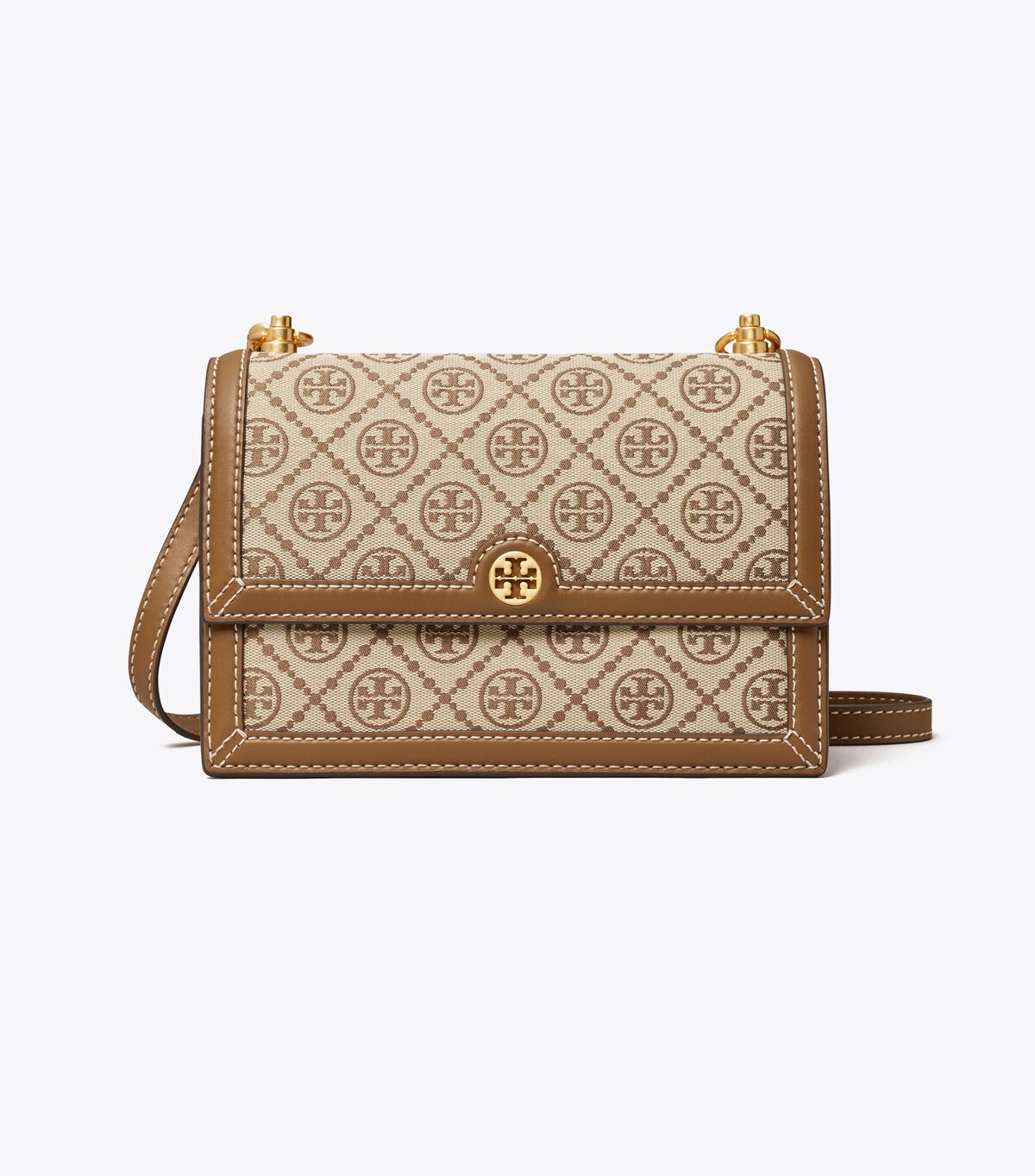 Small T Monogram Shoulder Bag Handbags Tory Burch