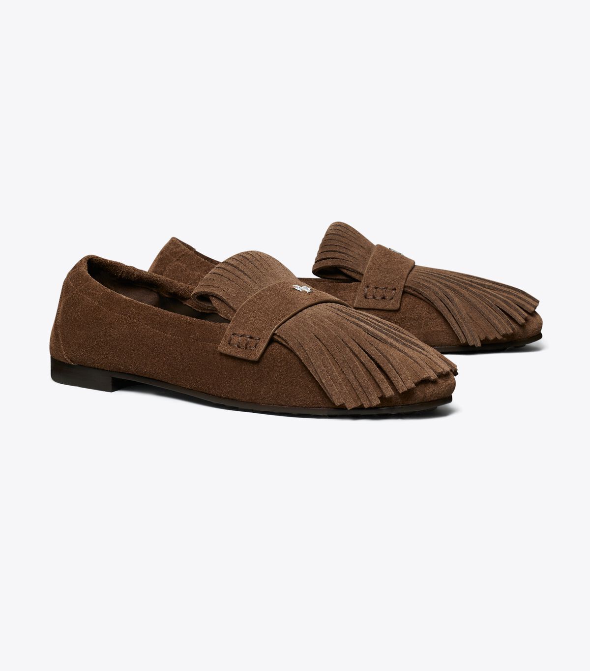 tory burch ballet fringe loafer