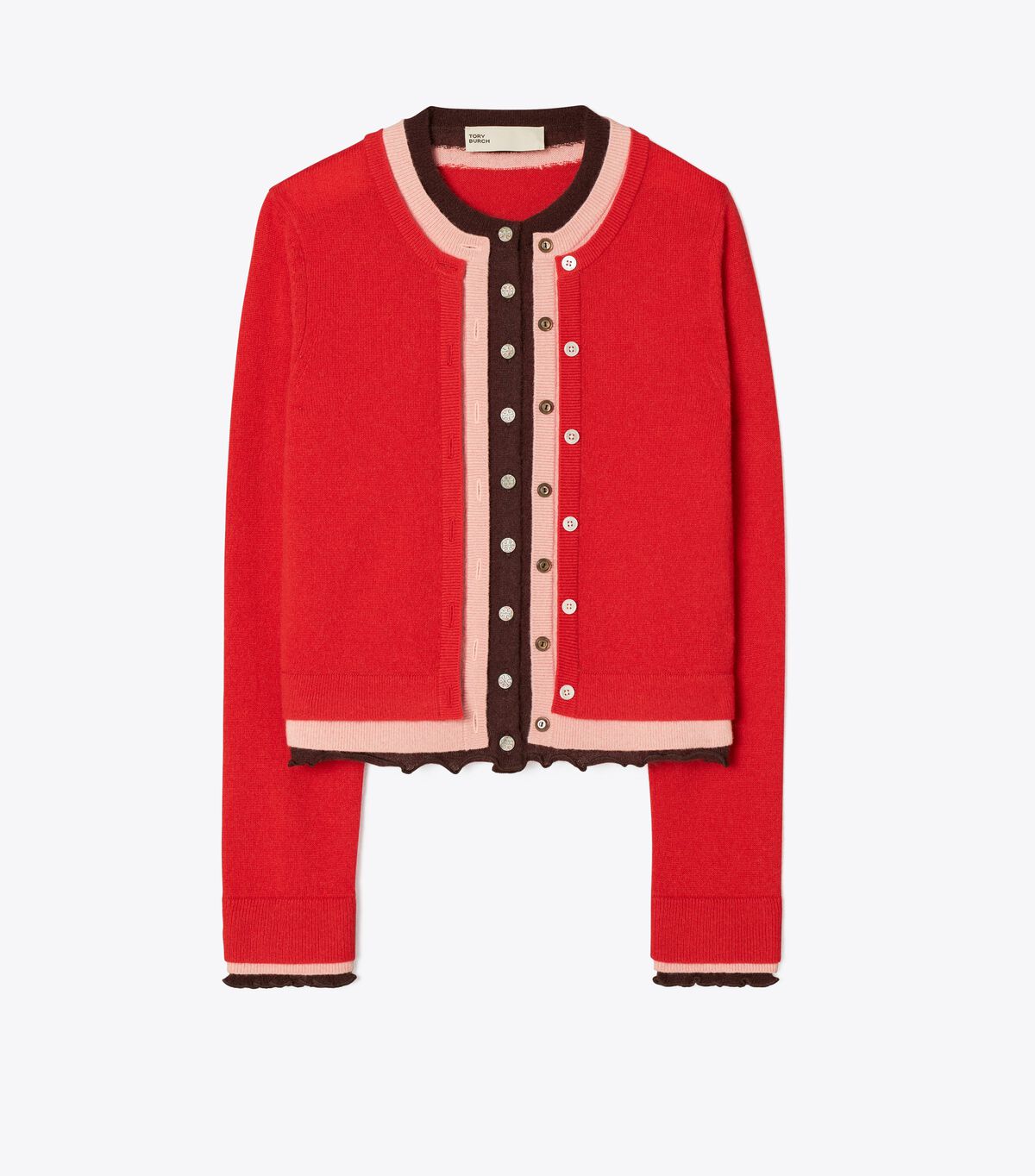 Triple Layer Cashmere Cardigan