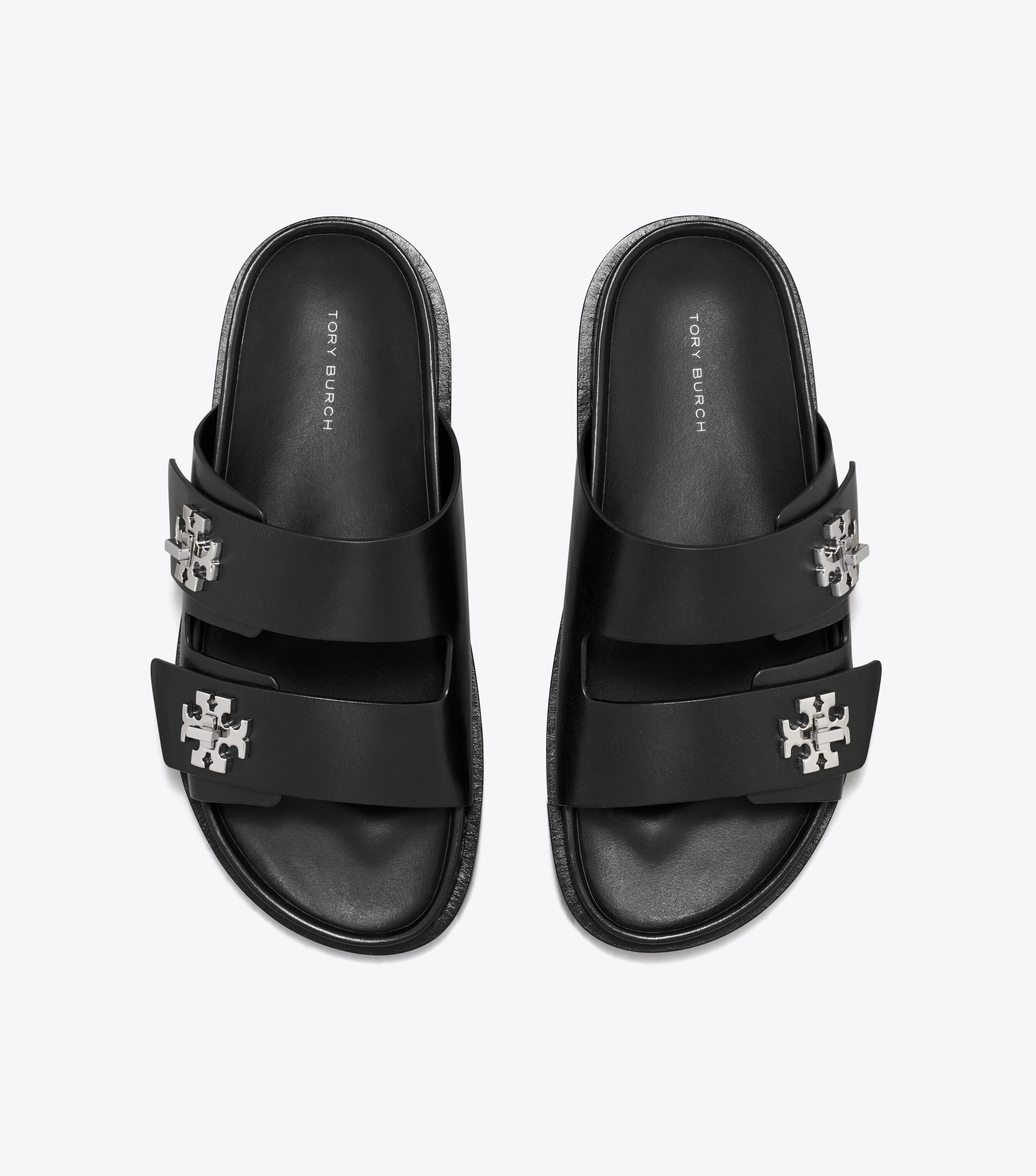 Tory Burch★TURNLOCK SPORT SLIDE Turnlock Sport Slide, Perfect Black | Tory Burch UAE