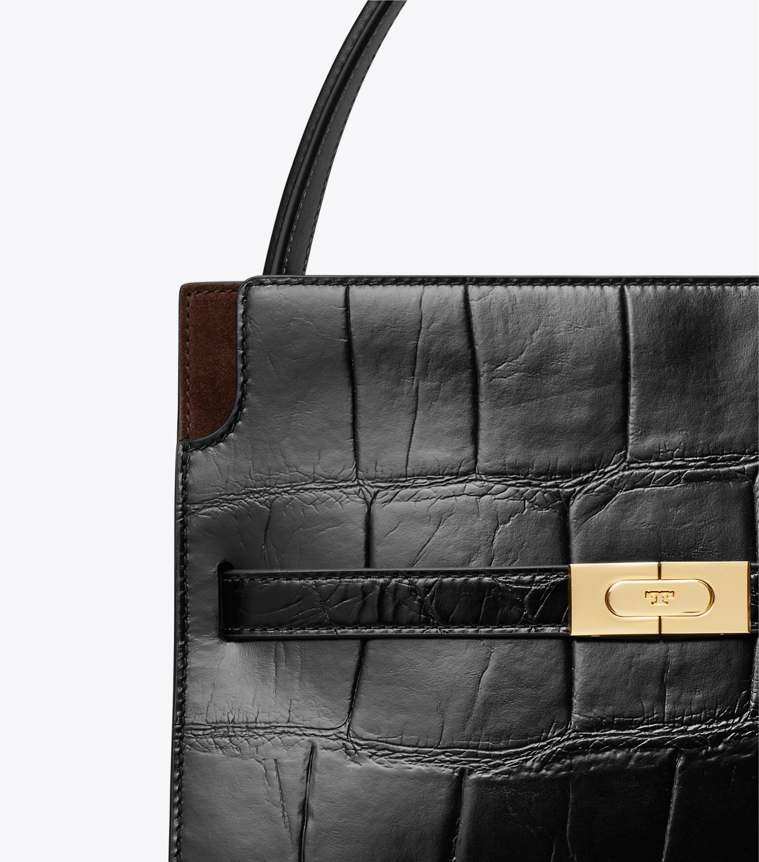 Tory burch lee radziwill embossed satchel cheap