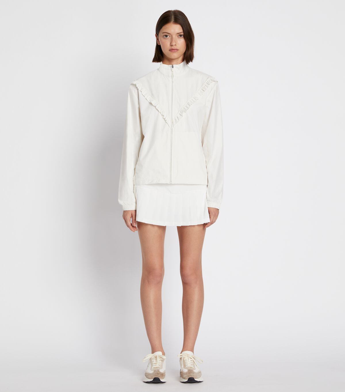 tory burch ruffle windbreaker