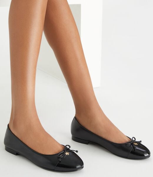 tory burch cap toe ballet