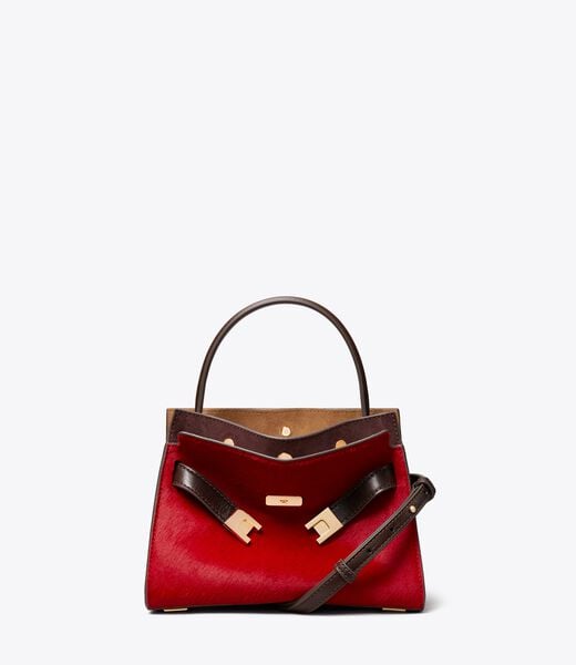Petite Lee Radziwill Calf Hair Double Bag tory burch petite lee radziwill calf hair double bag