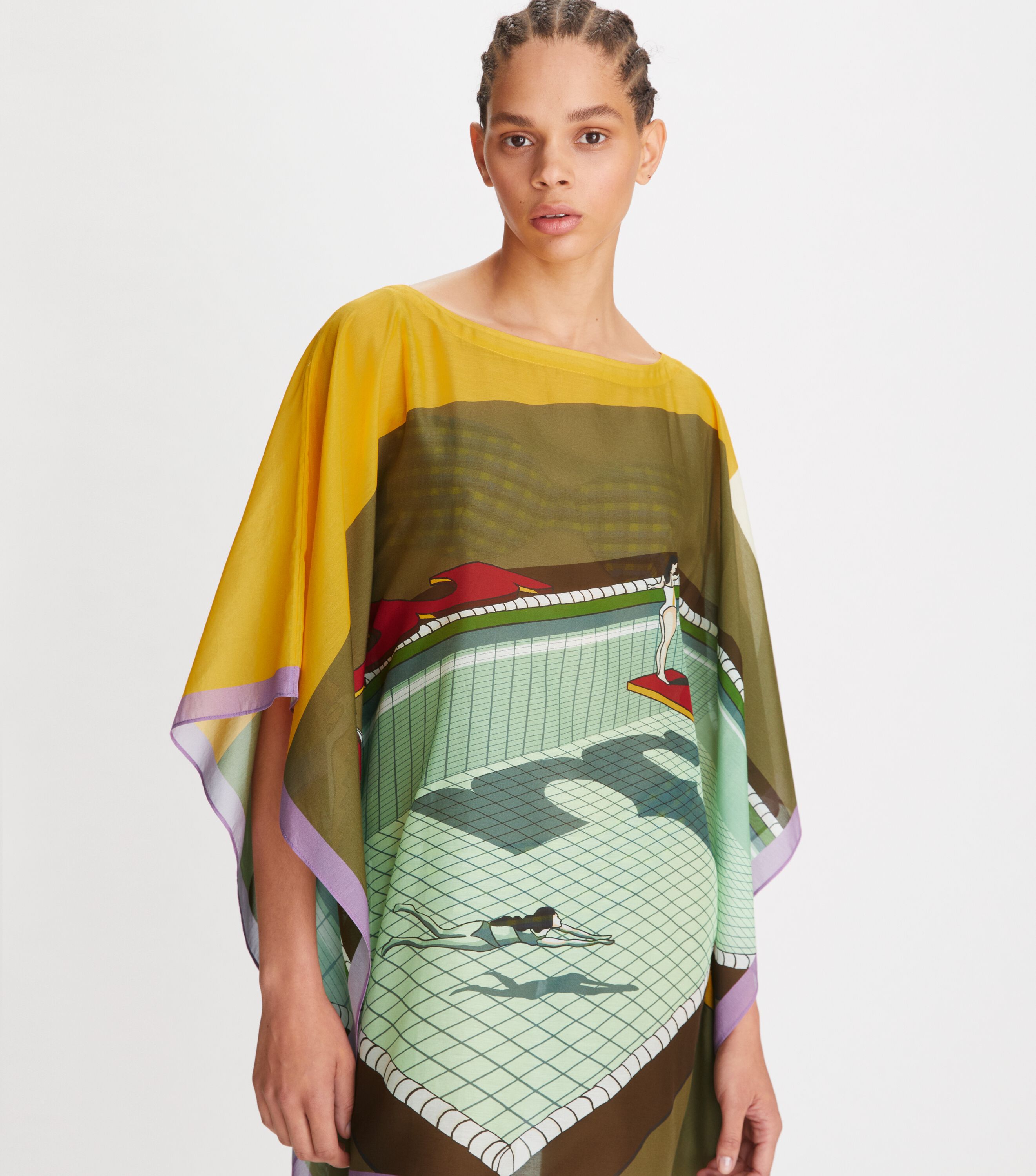 Tory burch beach tunic top