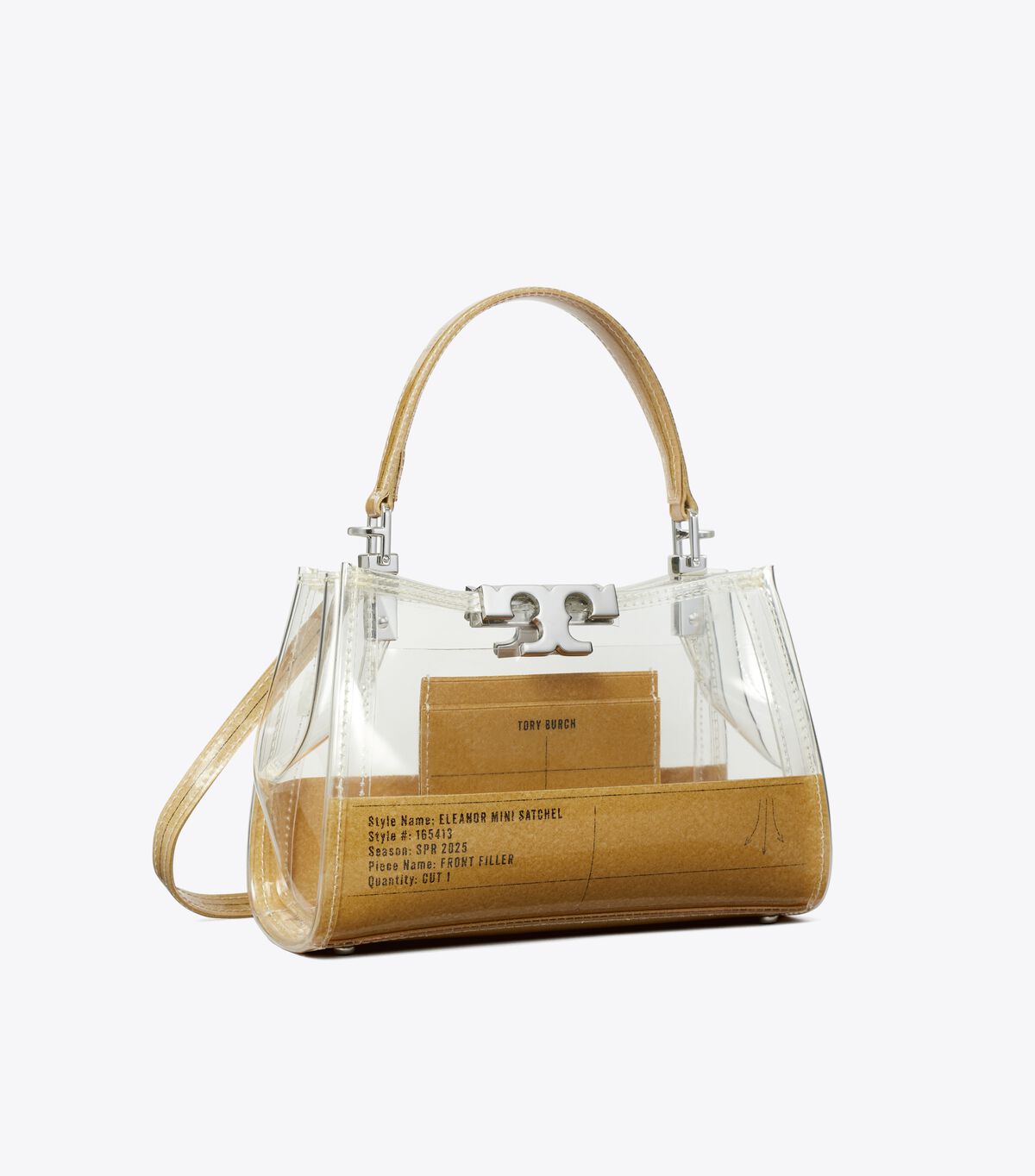 tory burch mini eleanor clear satchel