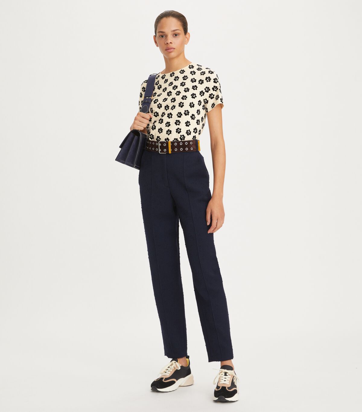 tory burch good luck trainer