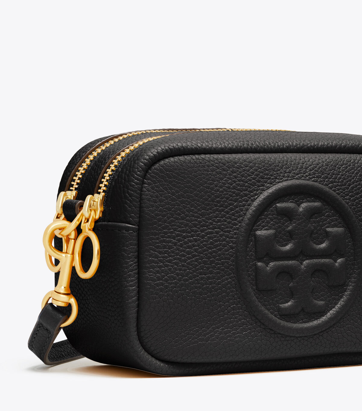 mini perry bombé gingham camera bag
