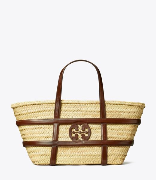 tory burch ella straw basket