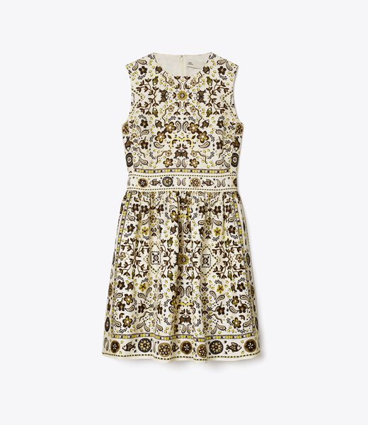 Printed Silk Dress