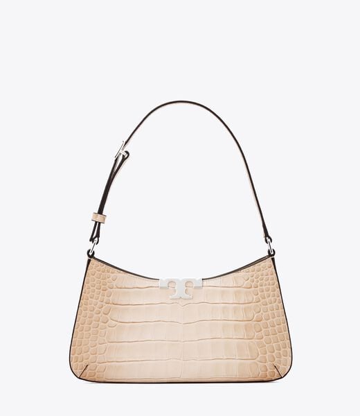tory burch eleanor croc embossed slim shoulder bag