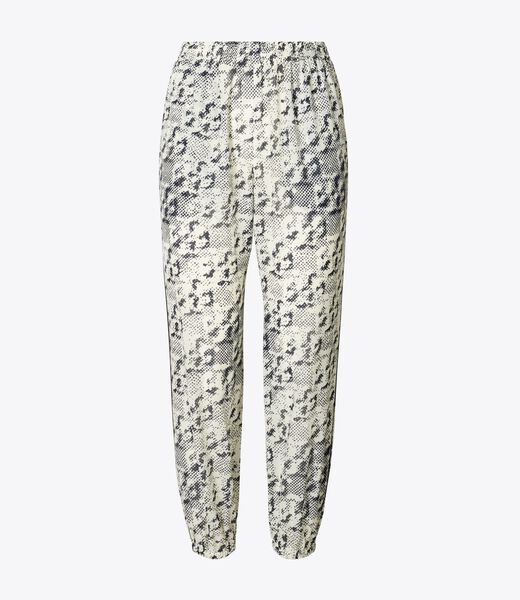 tory burch silk beach pant