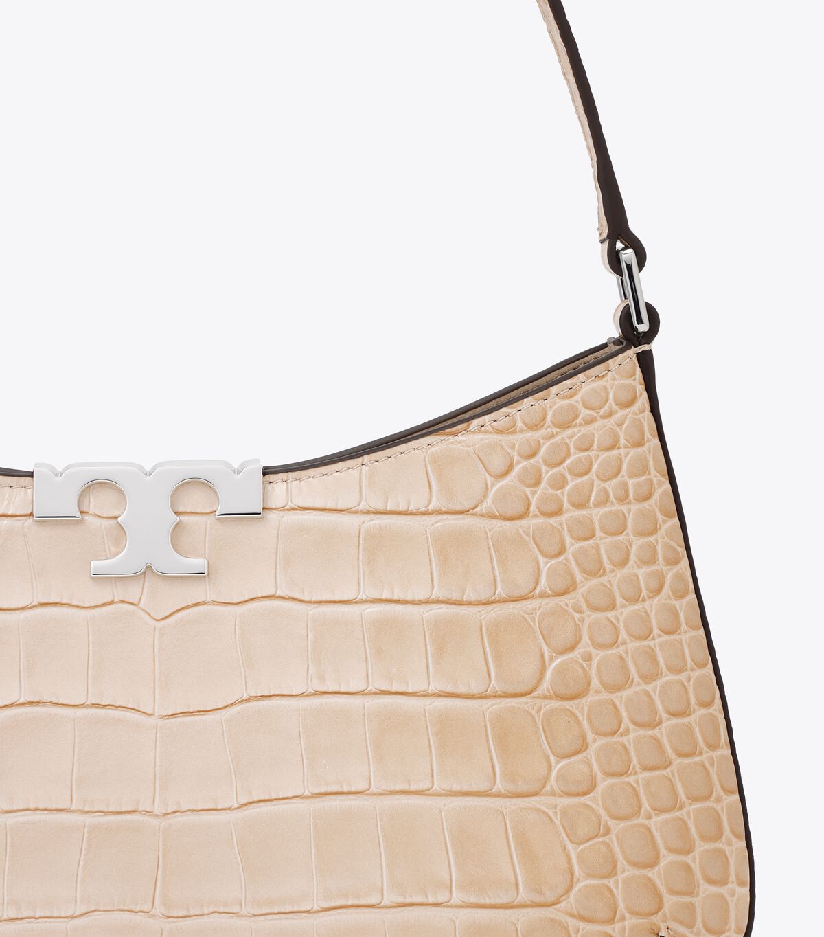 tory burch eleanor croc embossed slim shoulder bag