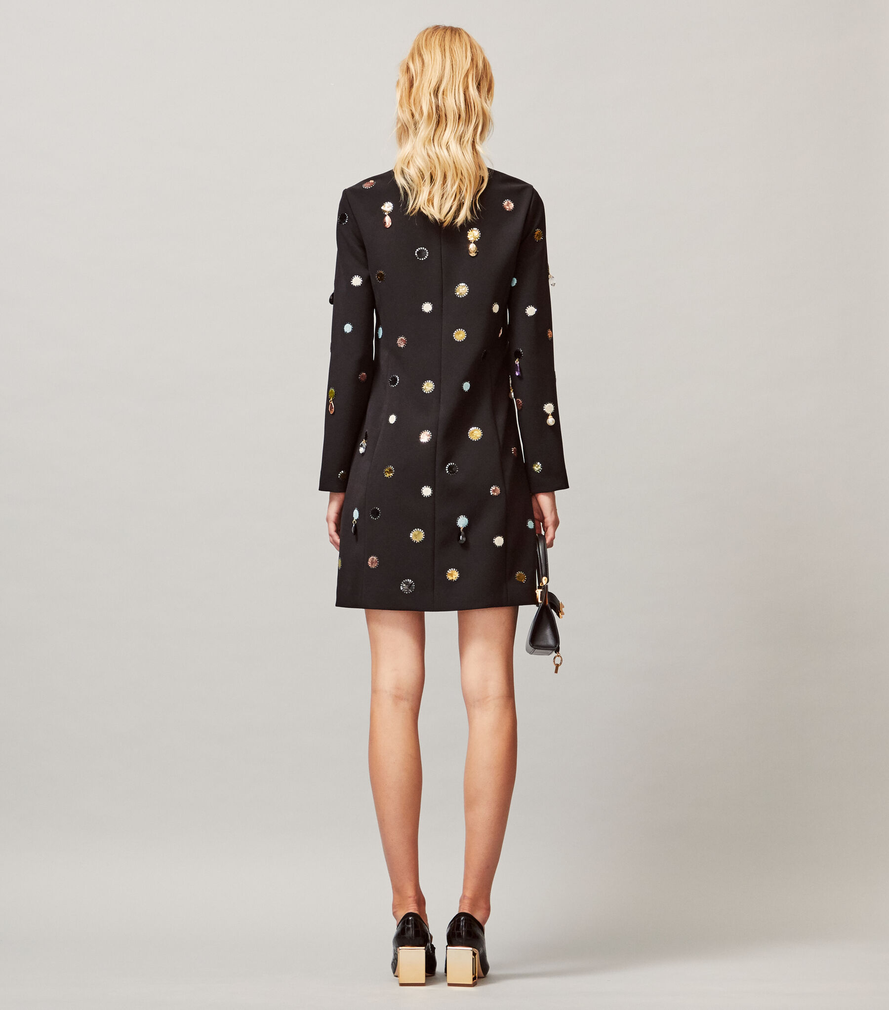 tory burch embroidered sheath dress Embroidered Jacquard Dress: Women's Designer Dresses