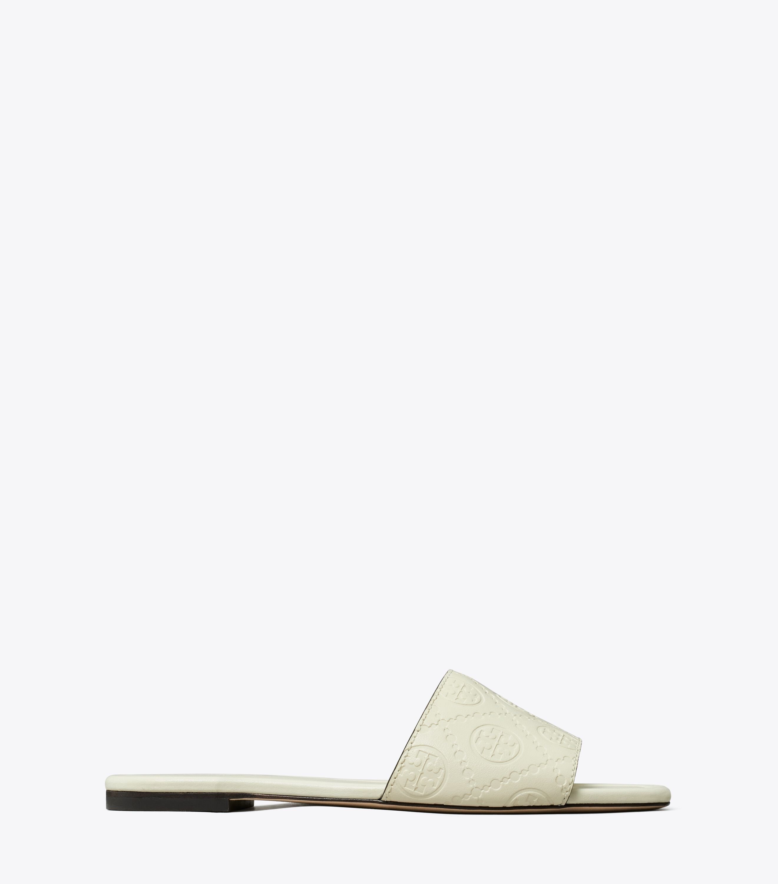 Tory burch white wedges sale