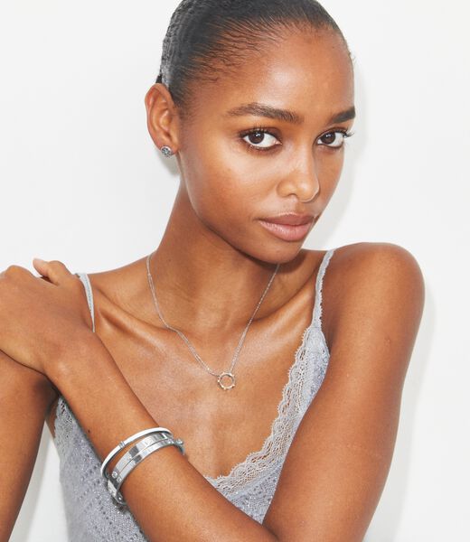 tory burch سوار كيرا الرقيق المصنوع من المينا