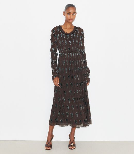 tory burch ruched velvet dress