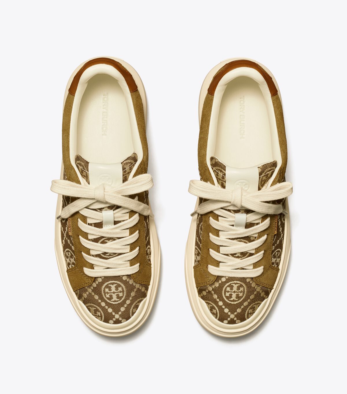 tory burch t monogram ladybug sneaker
