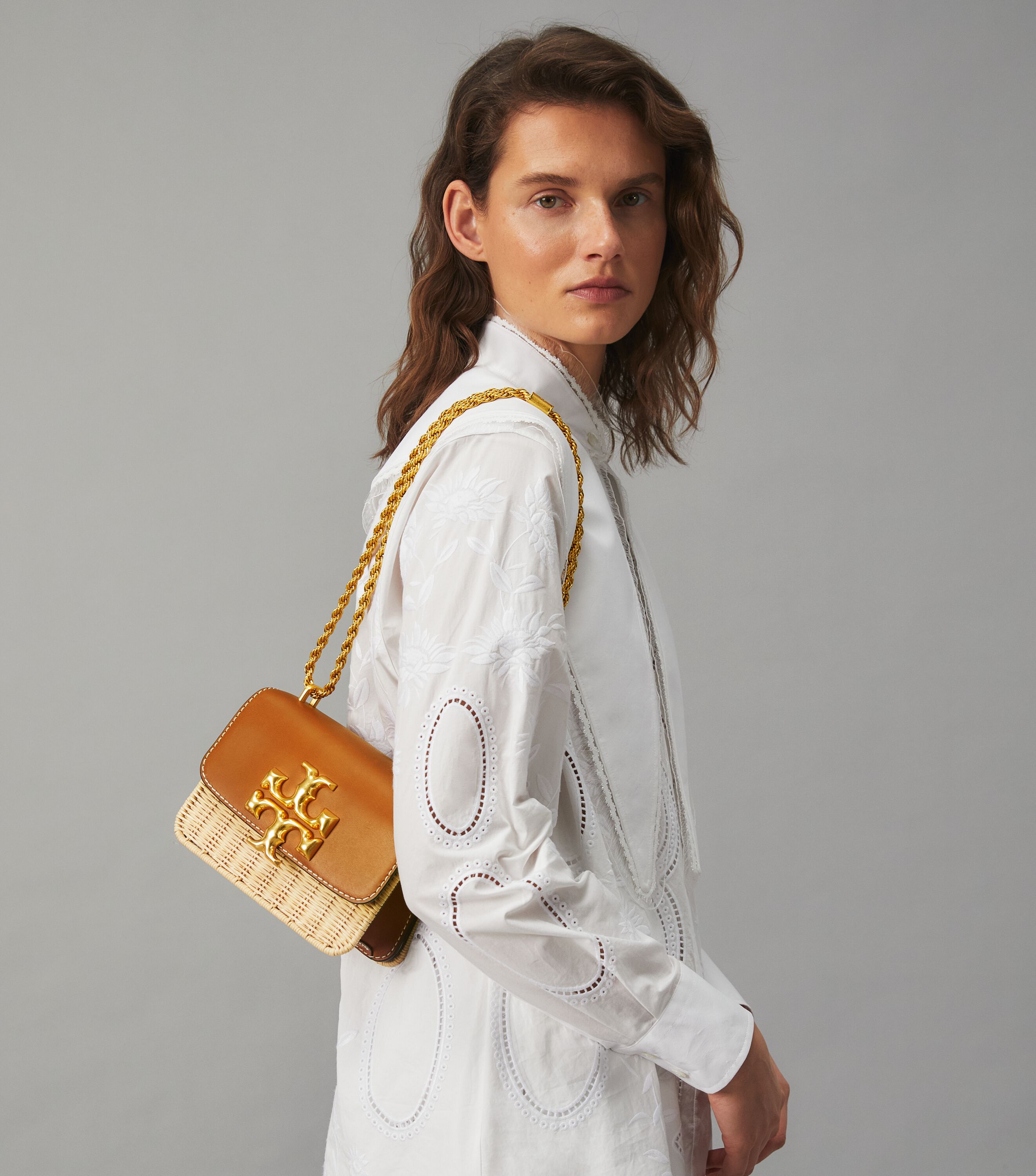 Tory burch rattan new arrivals