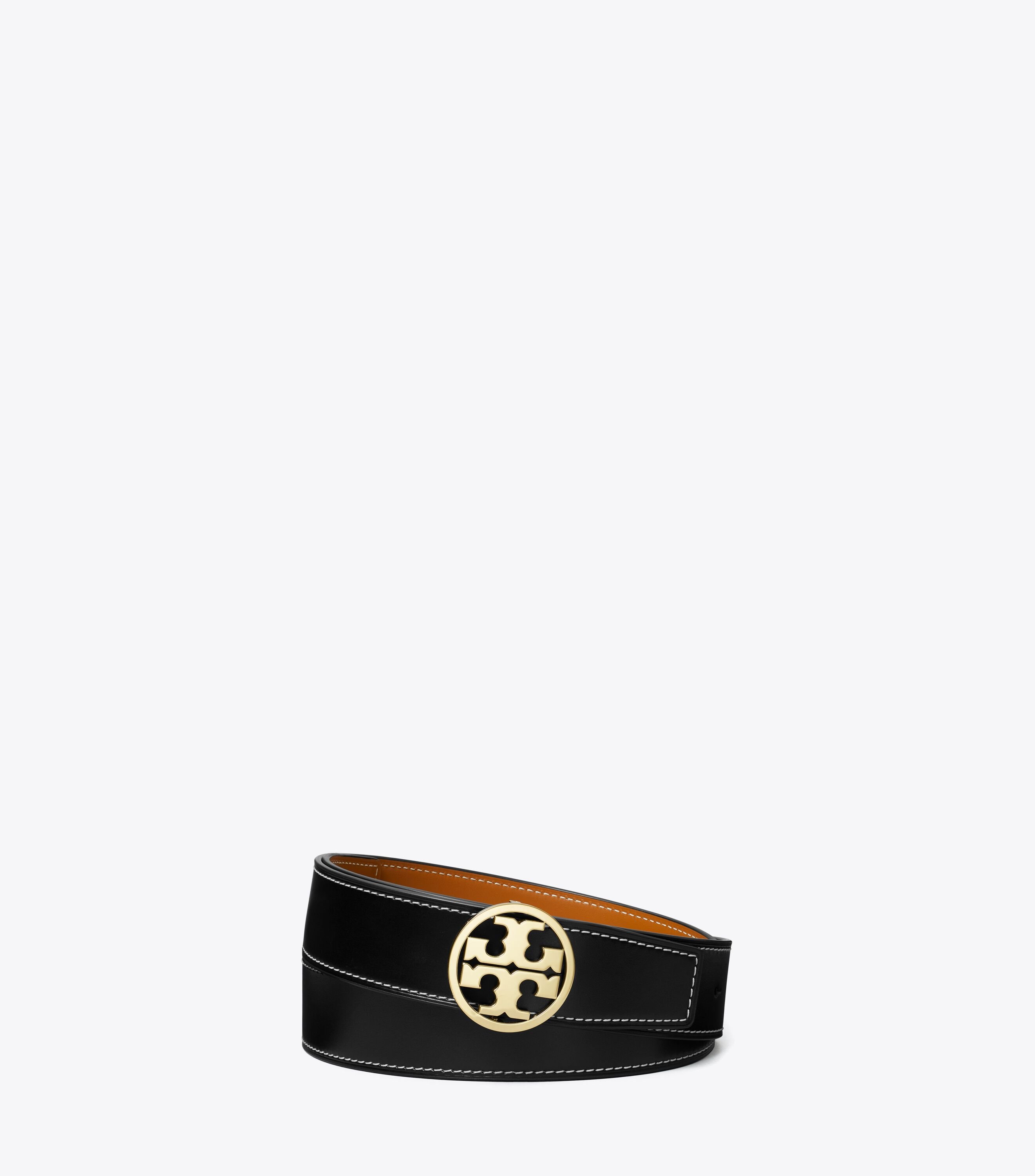 Gold tory burch belt store