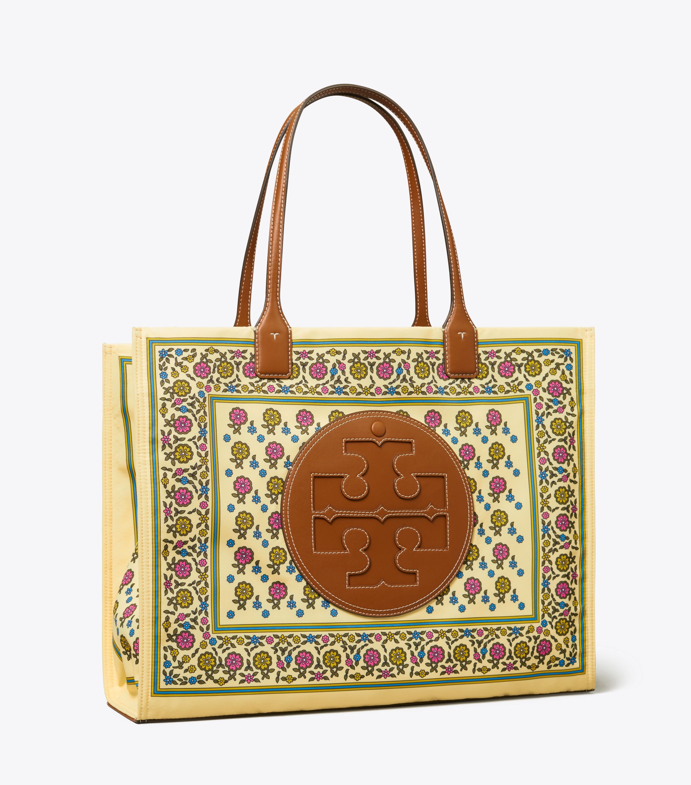 Ella Printed Tote Bag Handbags Tory Burch