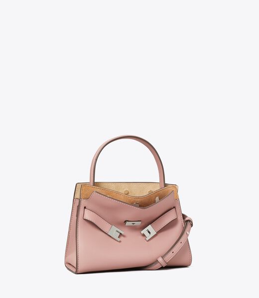 tory burch petite lee radziwill double bag