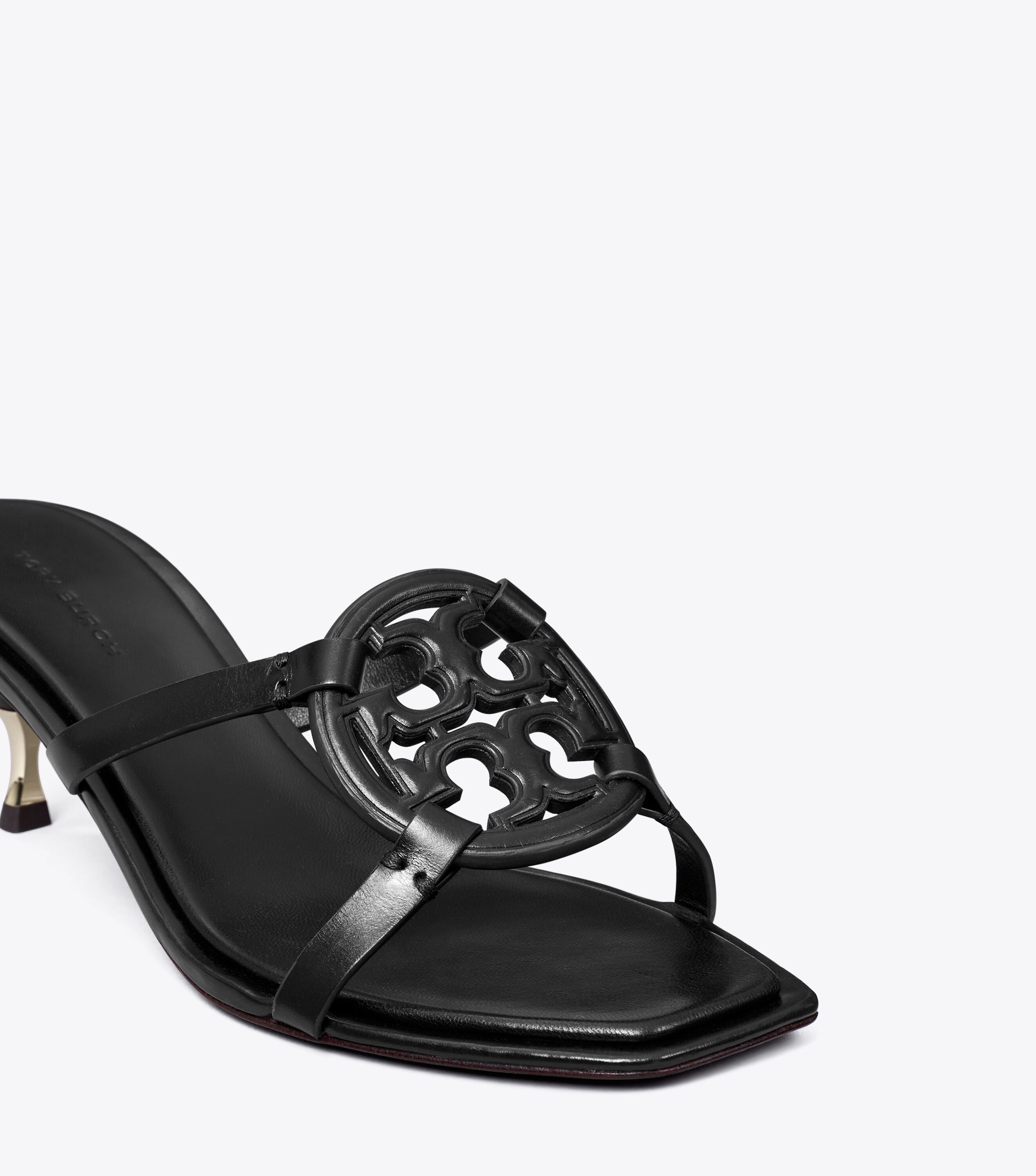 Gray tory top burch sandals