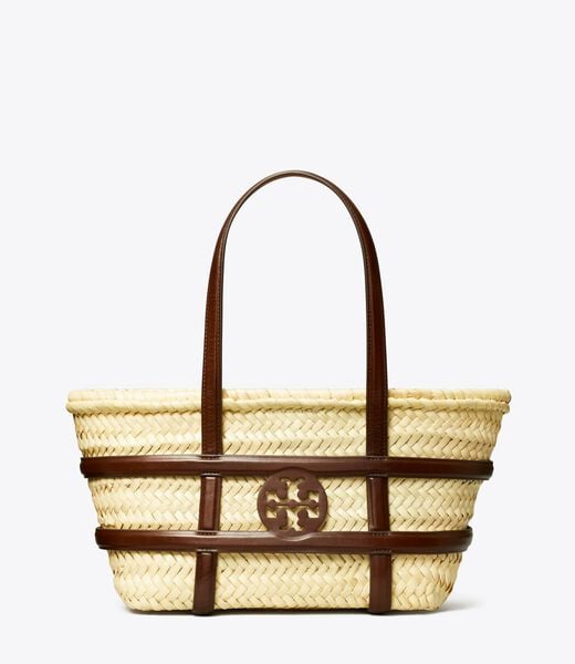 tory burch small ella straw basket
