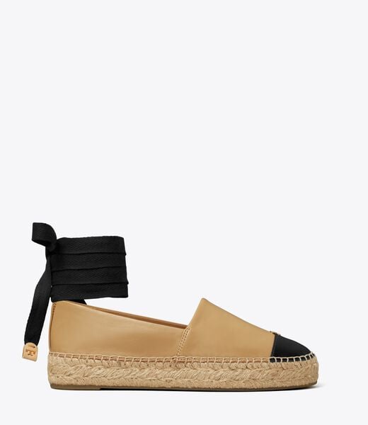 tory burch cap toe espadrille
