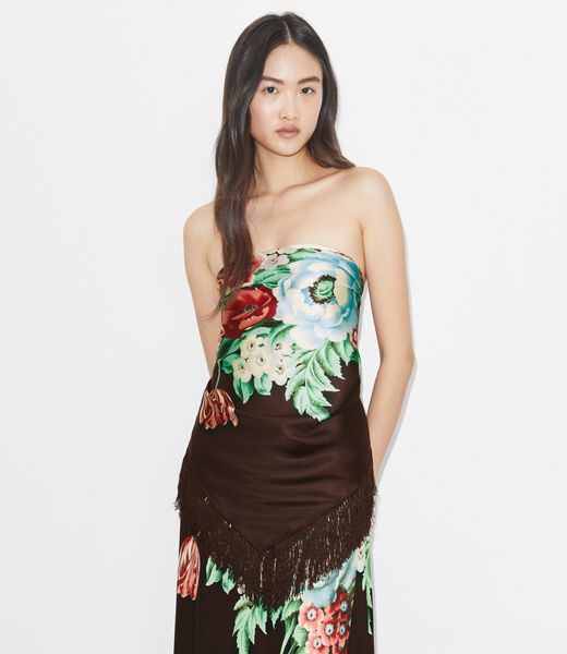 Chair Floral Silk Square tory burch chair floral silk square