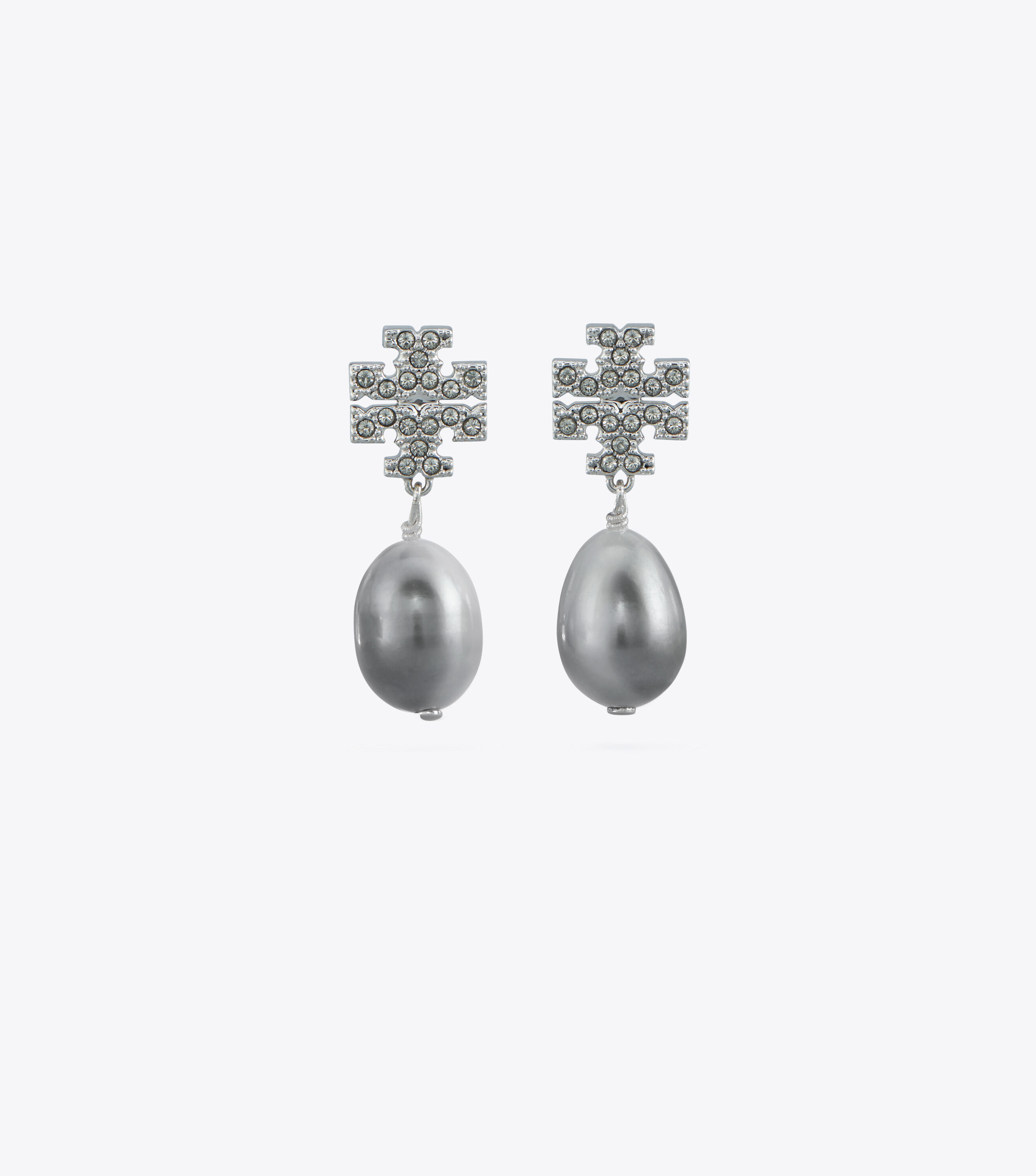 Tory burch pearl earrings discount