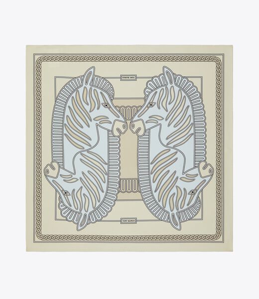 tory burch zebra neckerchief