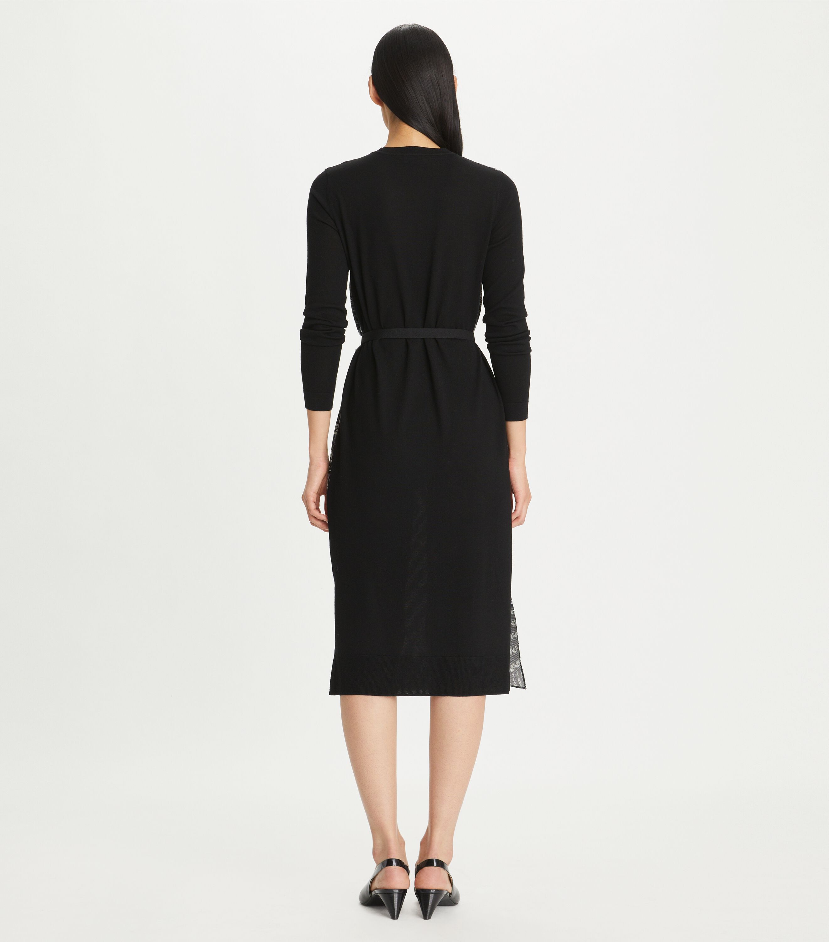 Tory burch silk store front sweater dress