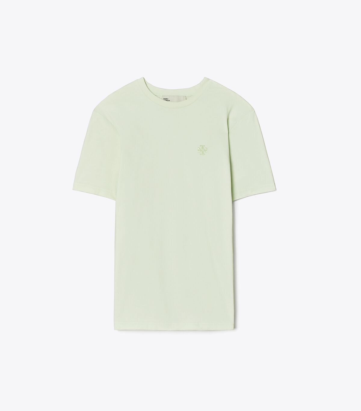 tory burch embroidered logo t shirt