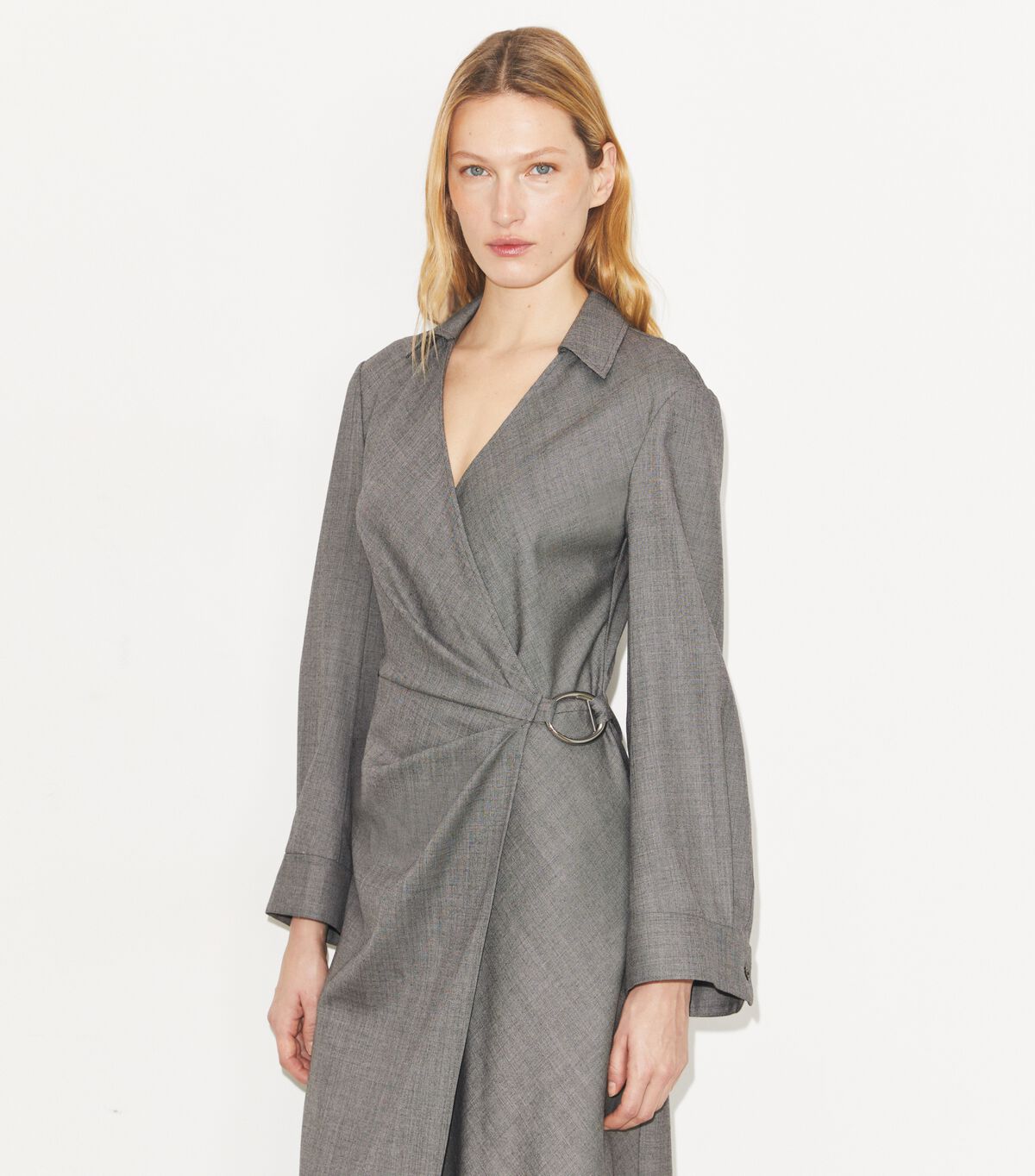tory burch wool wrap dress