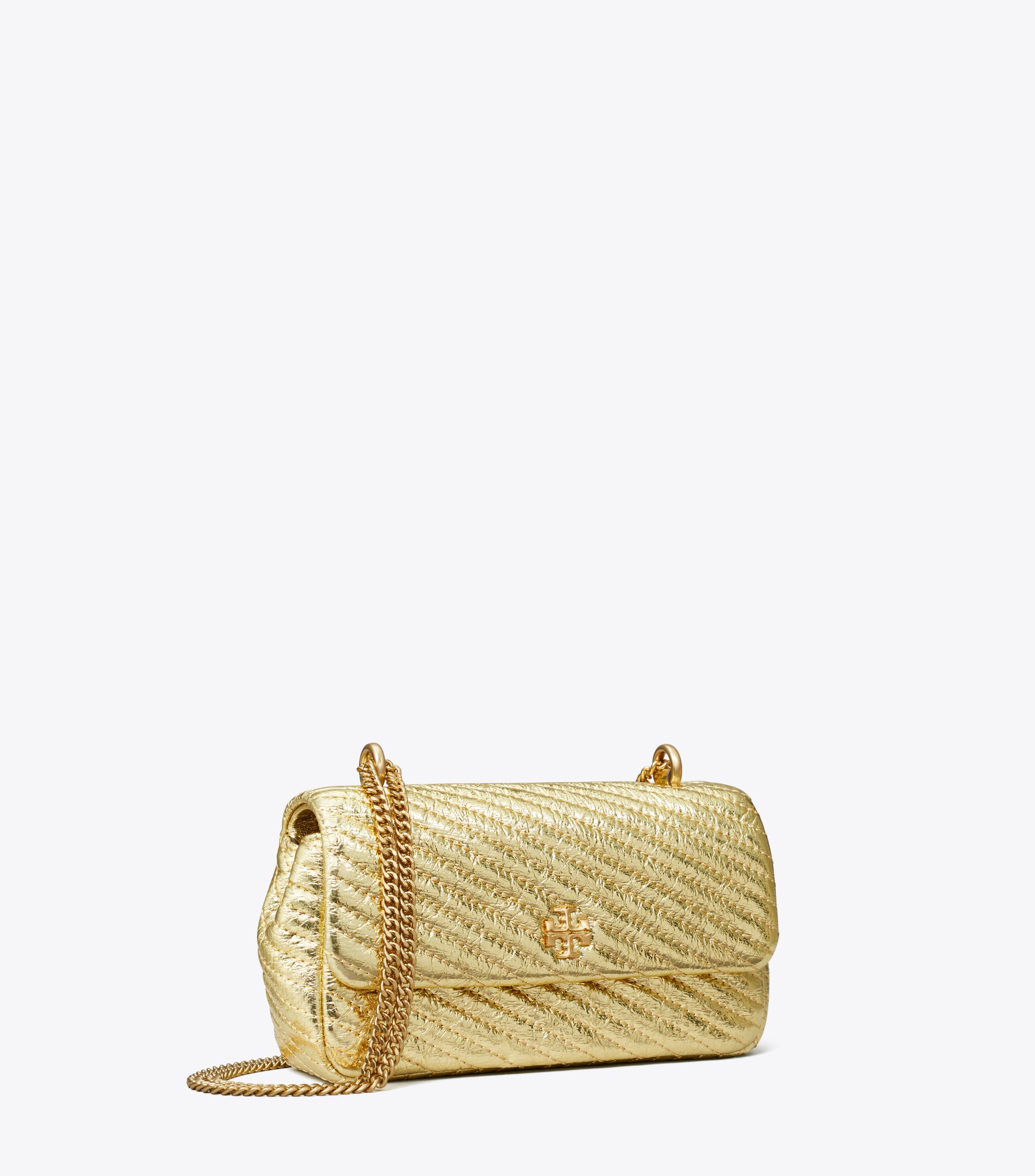 Tory burch gold chain purse hot sale