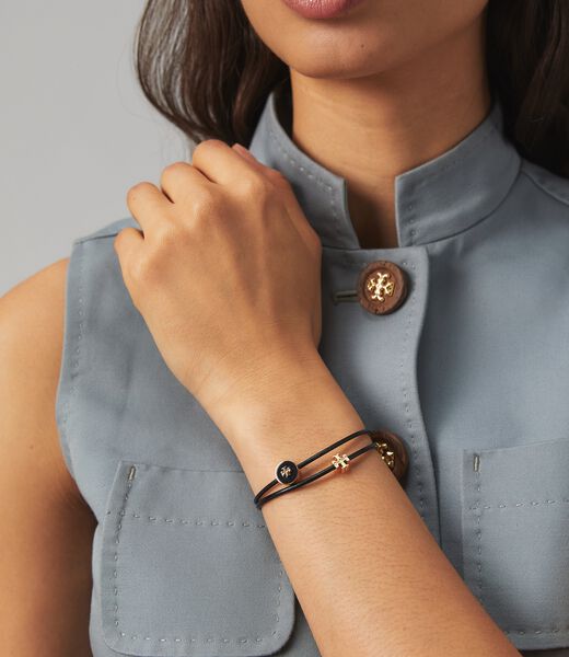 tory burch kira enamel slider bracelet