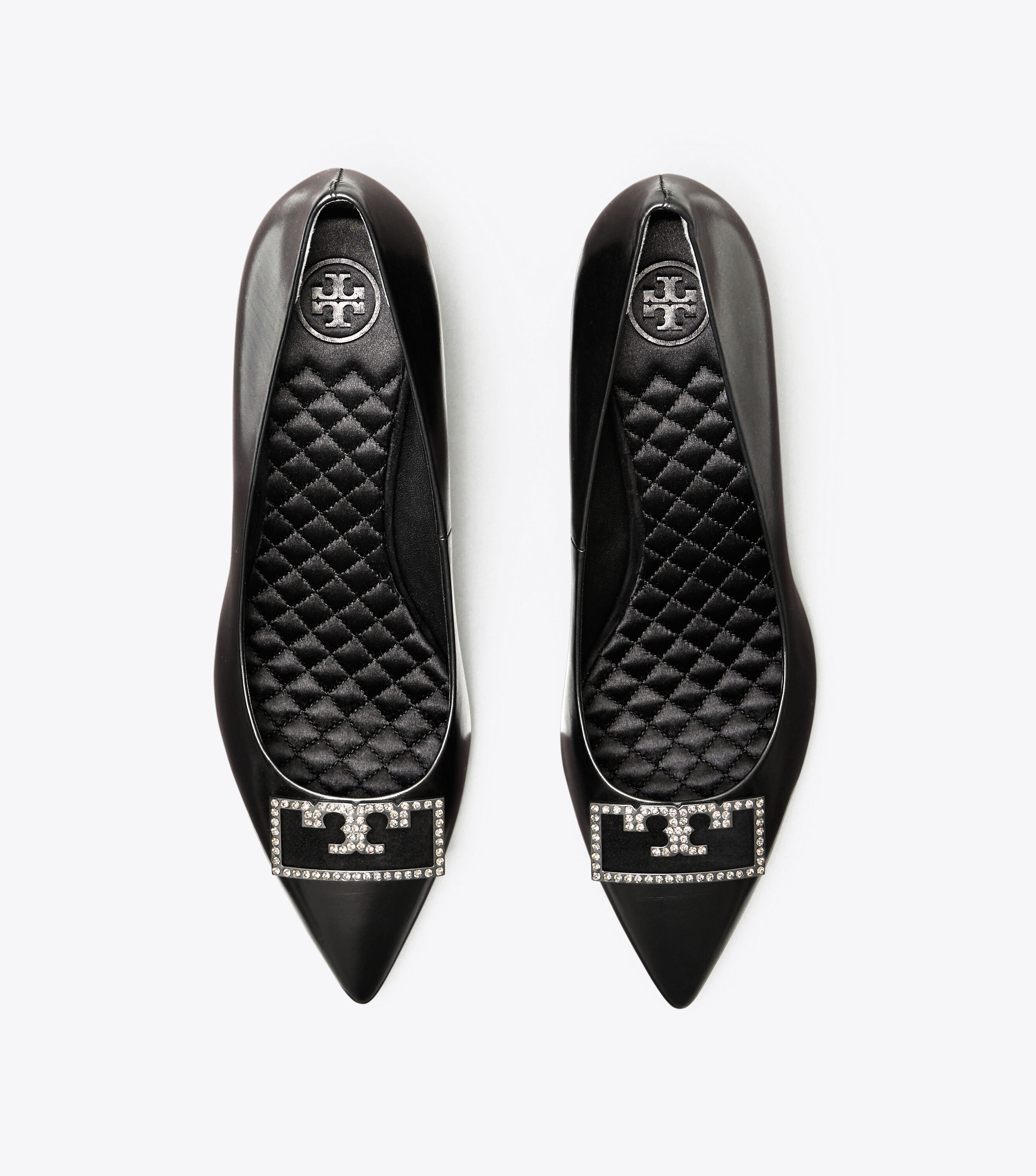 Tory Burch GIGI ラウンドトゥフラットシューズ 黒 Tory Burch GIGI ラウンドトゥフラットシューズ 黒 Tory Burch