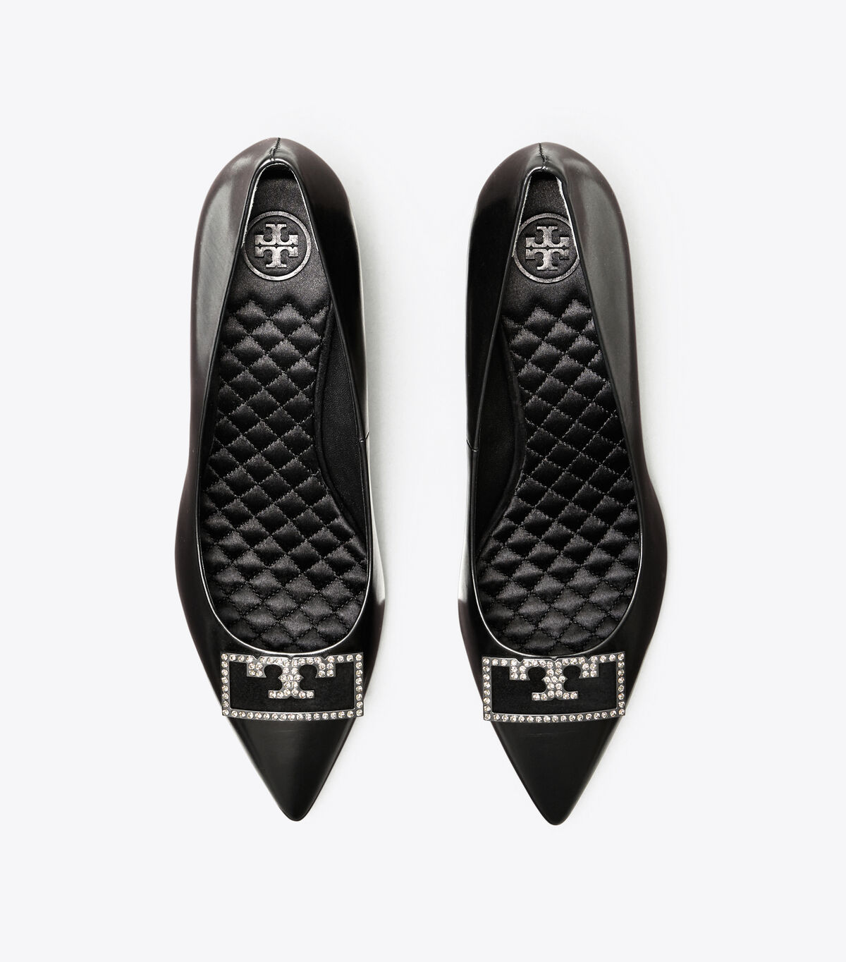 tory burch gigi embellished pointed toe pump