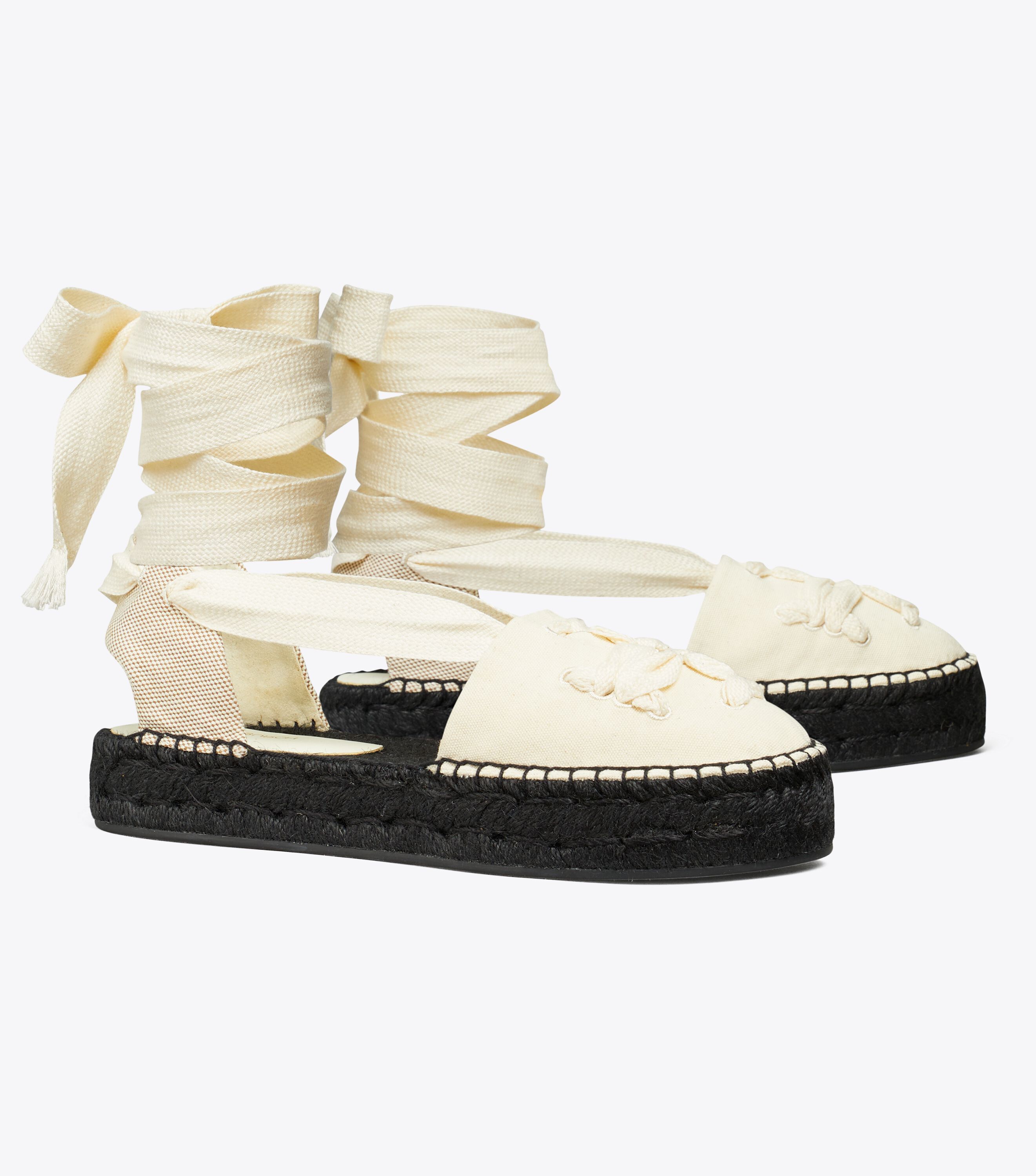 Ribbon espadrilles cheap