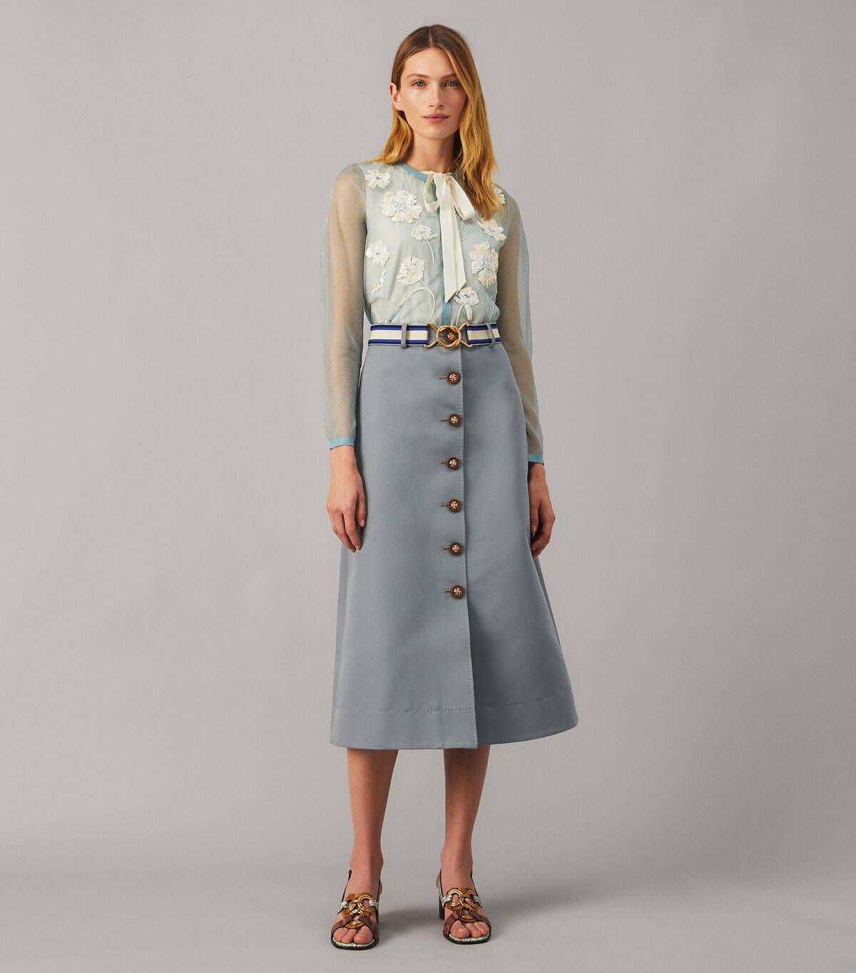 Lightweight Embellished Cardigan