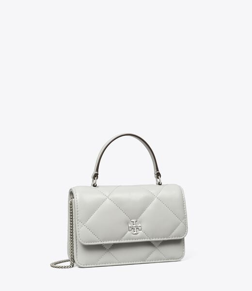 حقيبة كروس بودي ميني كيرا دايموند كوالت تشارم بمقبض علوي tory burch حقيبة كروس بودي ميني كيرا دايموند كوالت تشارم بمقبض علوي