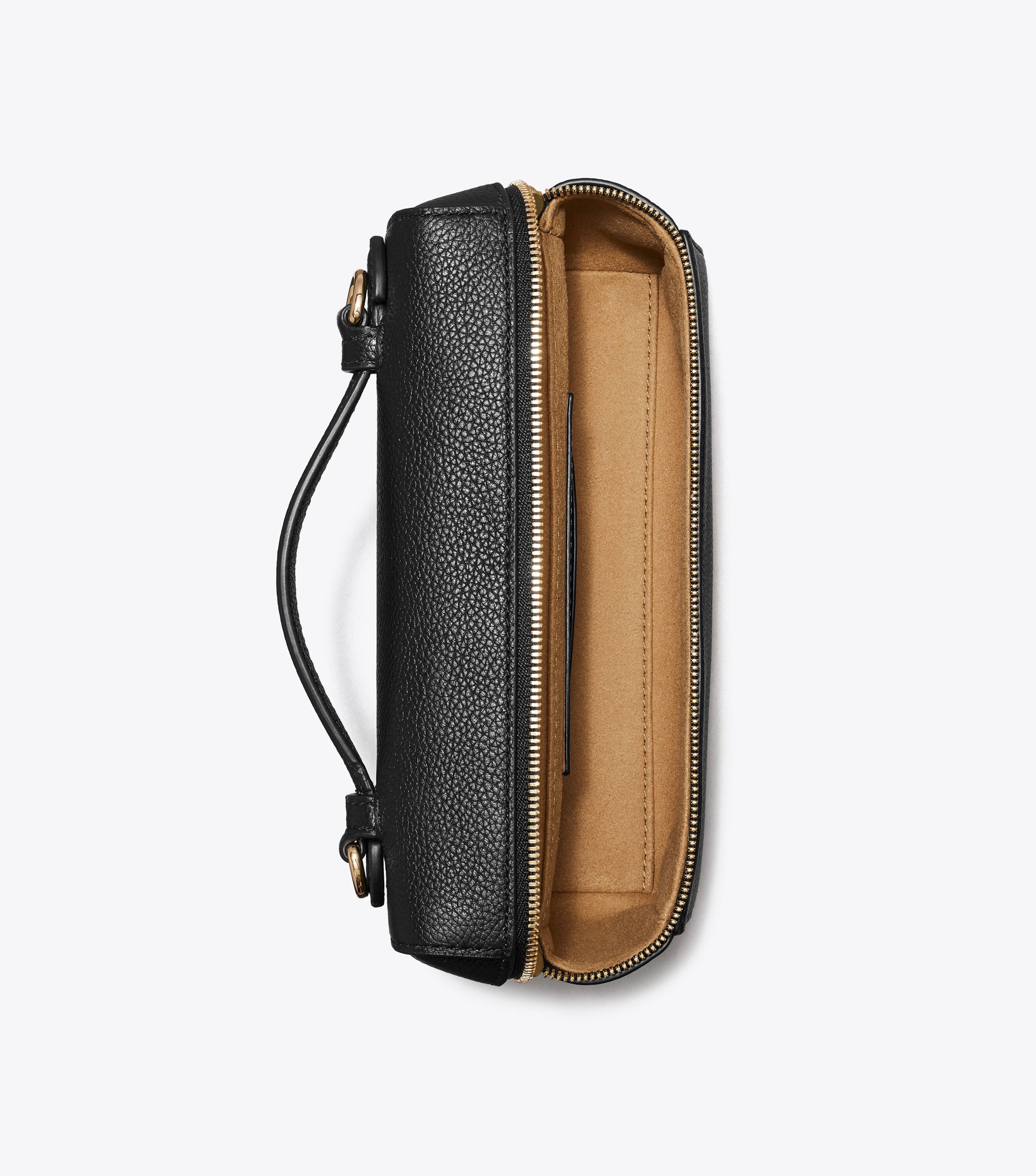 Slim Romy Top Handle Bag, Black | Tory Burch UAE