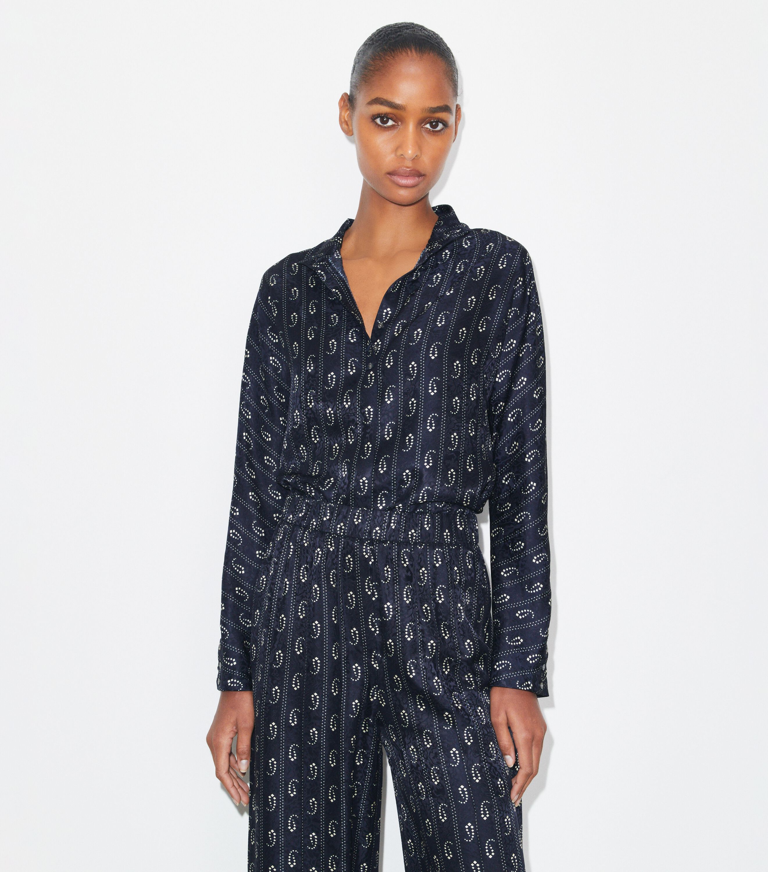 TORY BURCH ランウェイ シルクジャージーとろみワンピース TORY BURCH ランウェイ シルクジャージーとろみワンピース