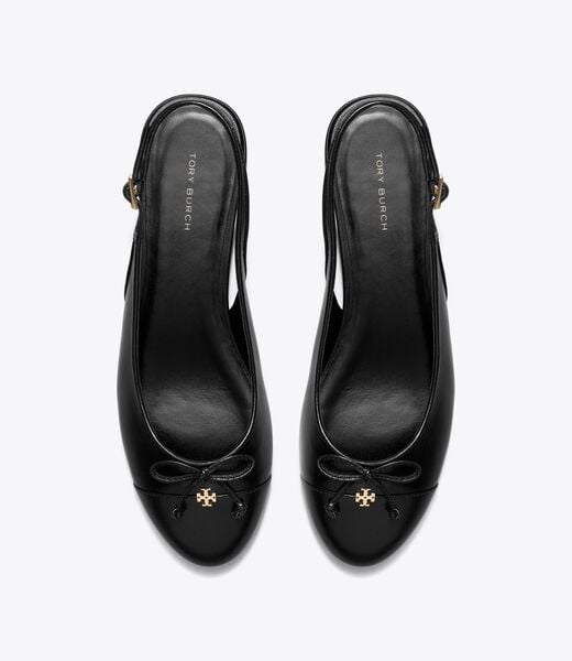 tory burch cap toe slingback