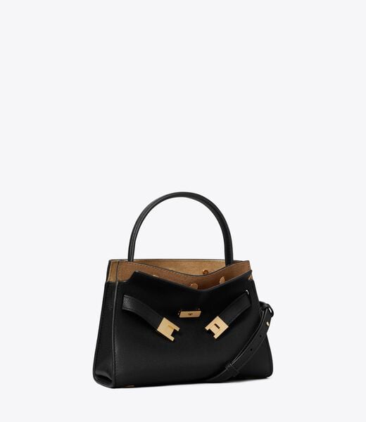 tory burch petite lee radziwill double bag