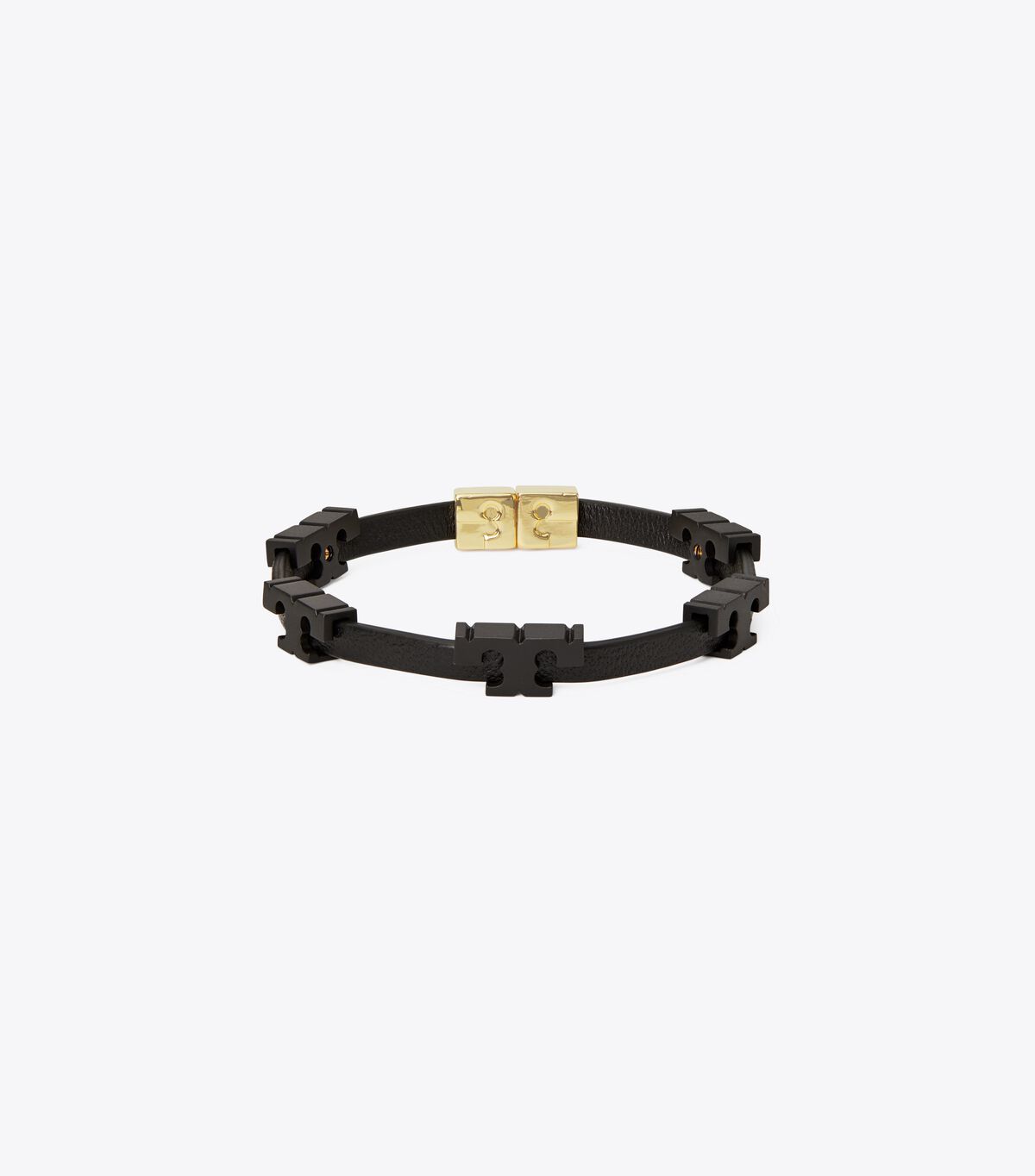tory burch serif t stackable powder coated bracelet