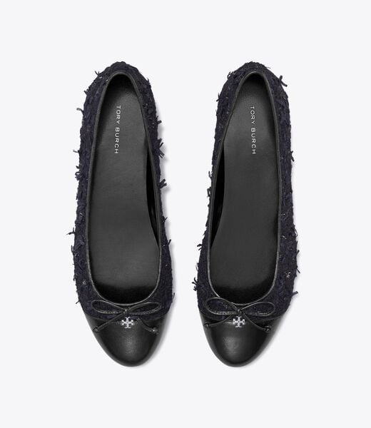 tory burch cap toe ballet
